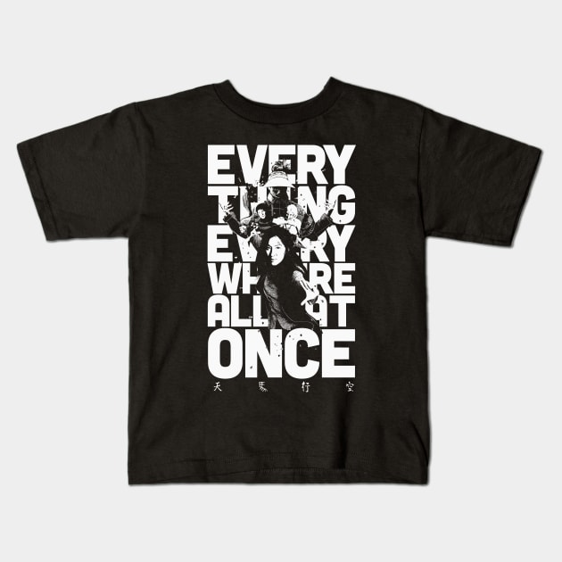 Everything Everywhere All at Once Kids T-Shirt by amon_tees